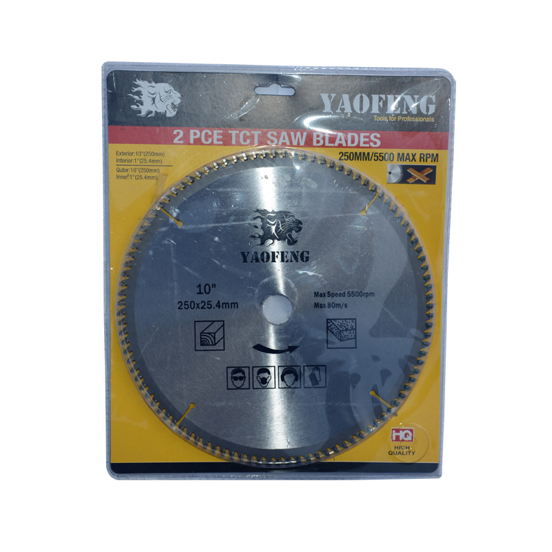 10 Inch Tct Circular Saw Blade for Wood, Aluminum Cutting
