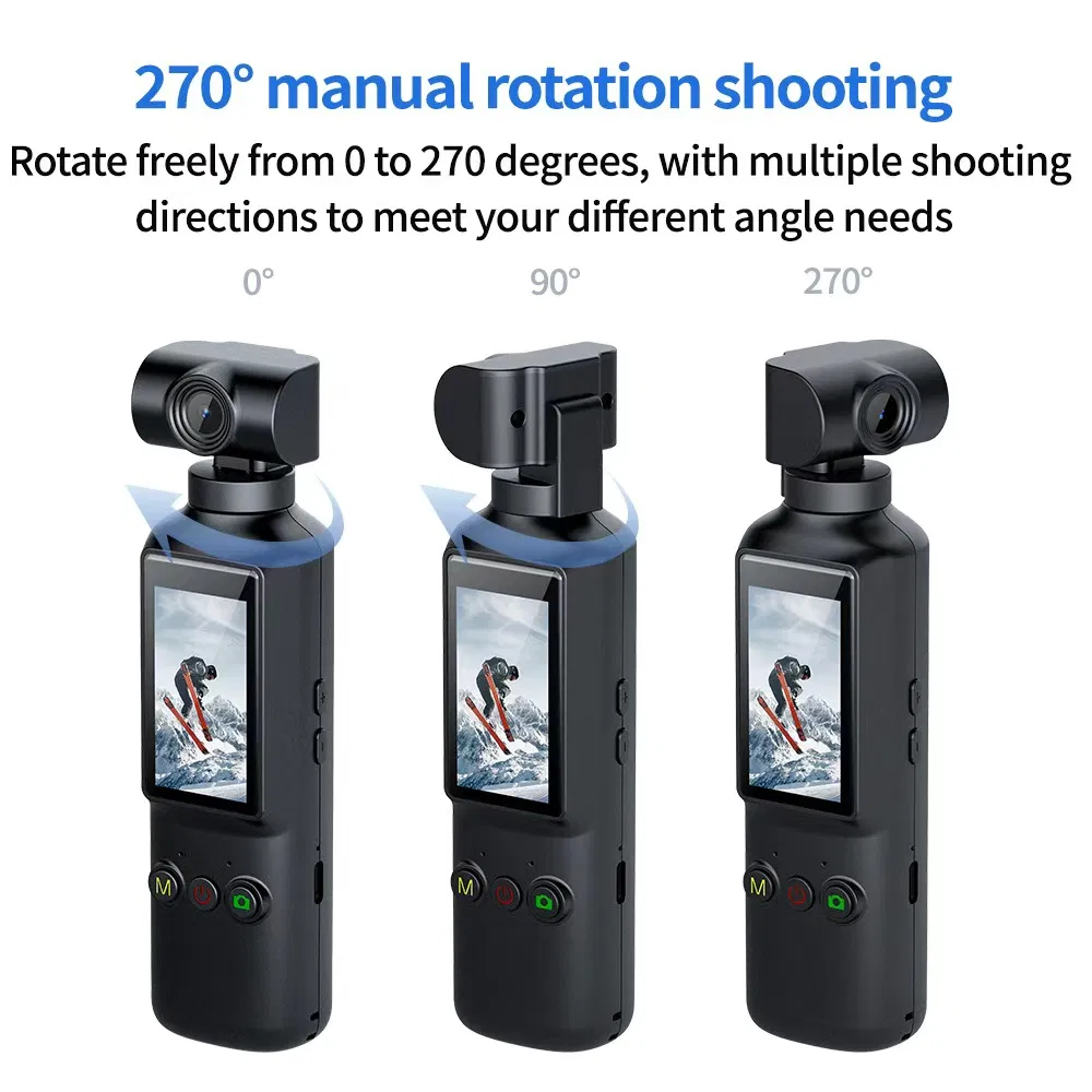 Экшн-камера 4K HD 1080P для спорта и влогов