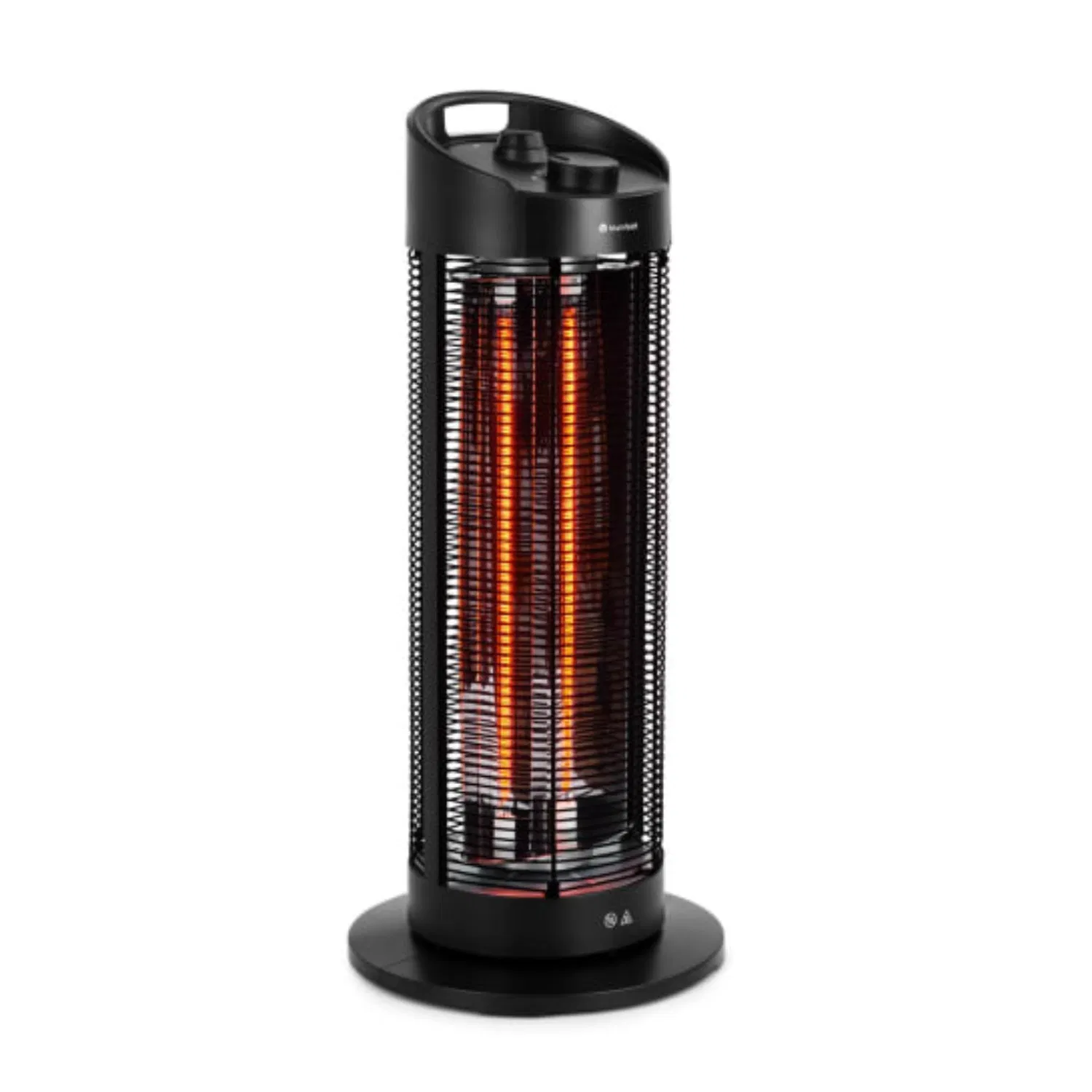 Outdoor Portable Black fashion Mini Quick Air Electric Space Heater Carbon Fiber Infrared Heater