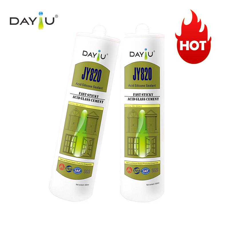 Excellent Adhesion to Glass Aluminum Cement Concrete Specially Designed Silicone Caulking Sealant