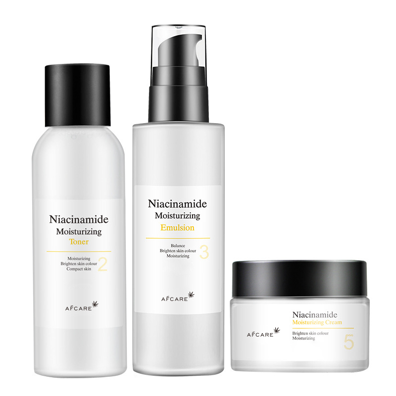 Niacinamide Five-Piece Skin Care Products Moisturizing Whitening Skin Care Set