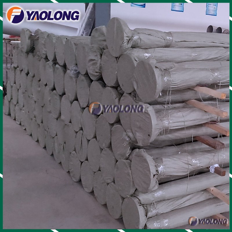 SUS 304 Metal Flagpole with Round Top No Wrapping Finial