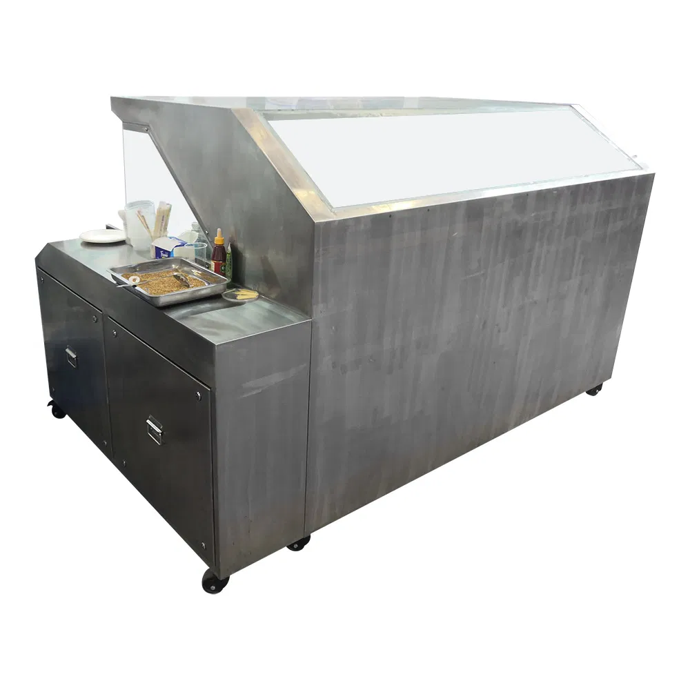 Mobile Cooking Station with Electrostatic Precipitator for Food Trailer Ventilation Needs