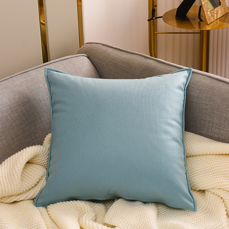 Colorful Plain Waterproof Outdoor Decor Cushion Covers Pillowcase