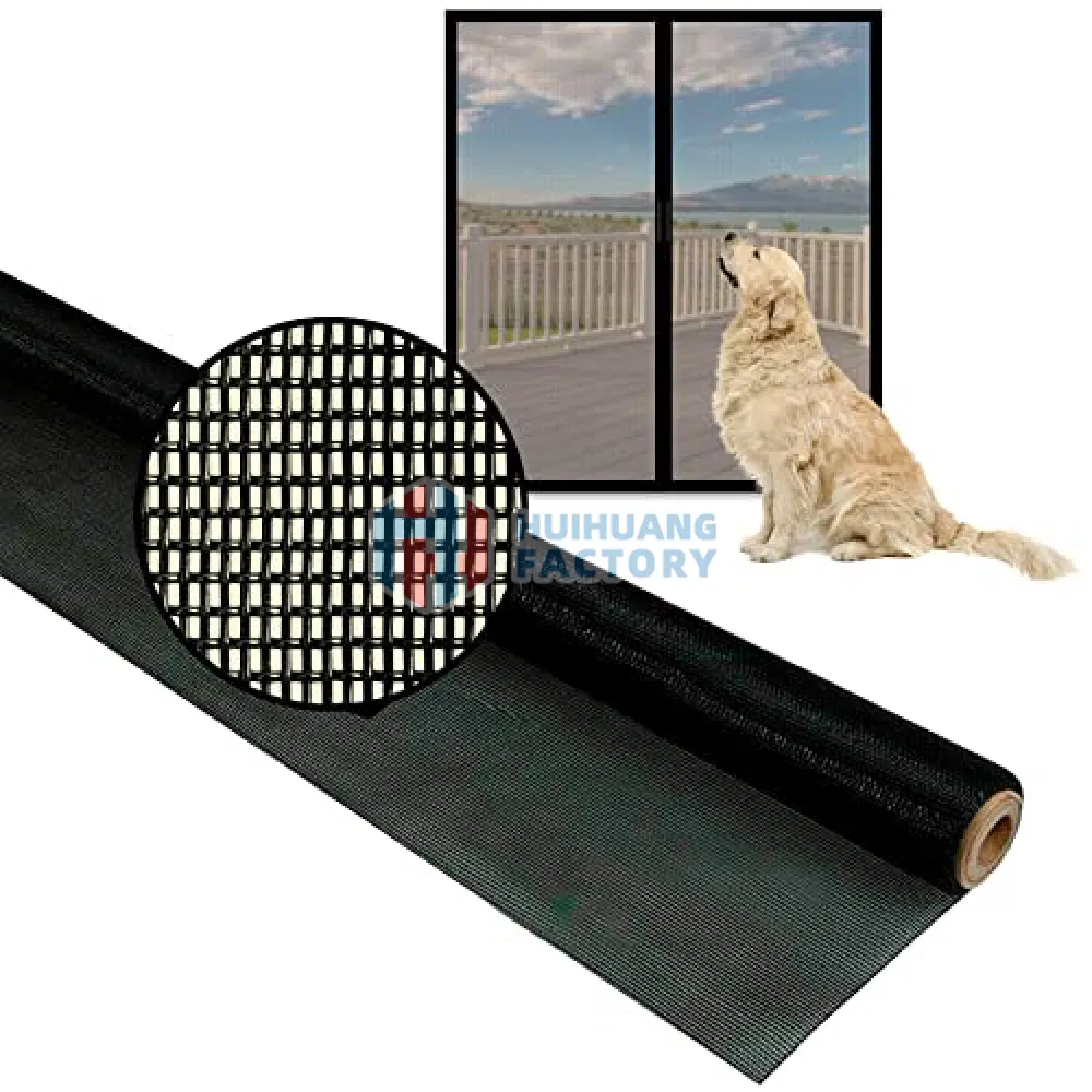 Anti Cat Clawing Pet Mesh Pet Resistant Screen Mesh Rolls Window Door