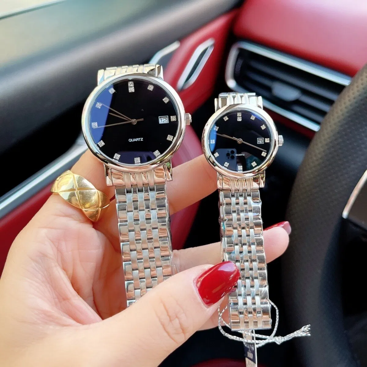 5A+Top-Quality Museum Dial Waterproof Watch Super Clone Men's & Women's Quartz Watch Luxury Couple's Mechanical Watch