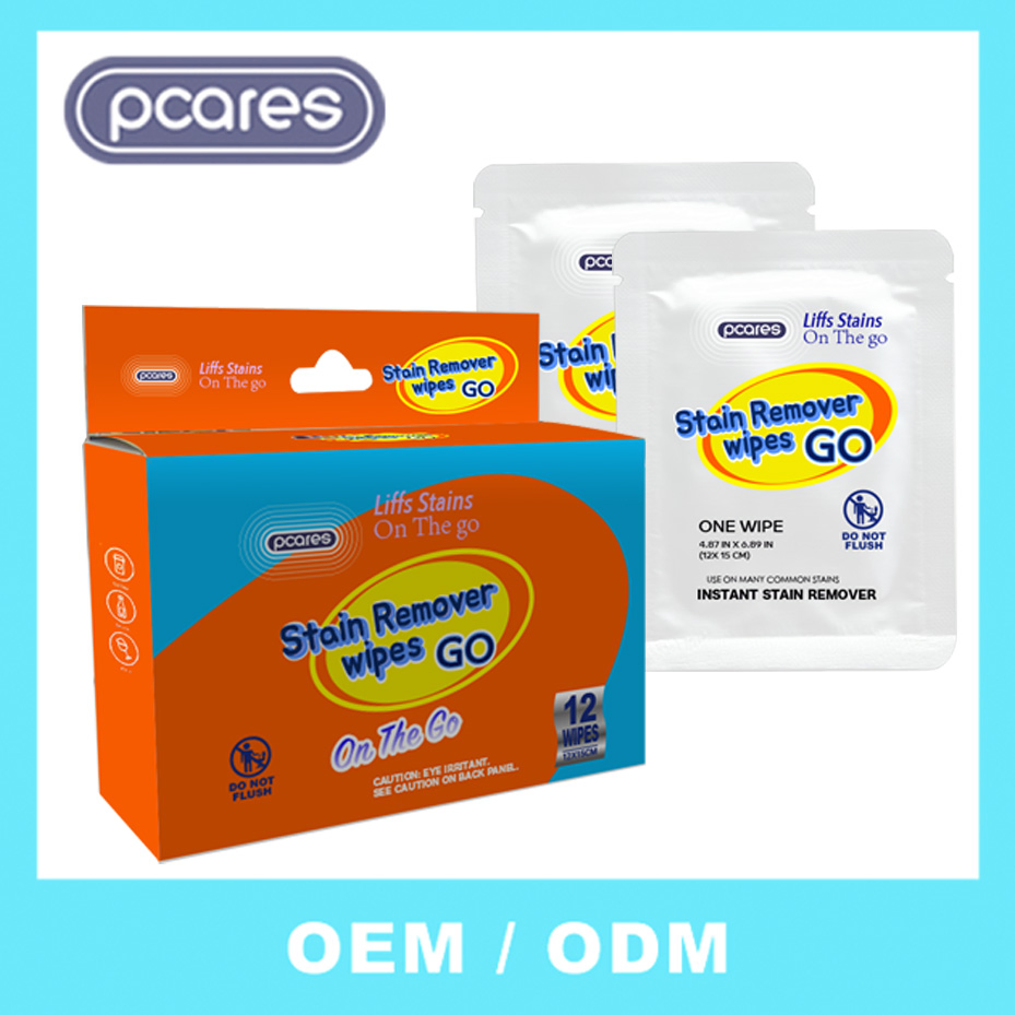 Clothes Fabric Silk Stain Removal Coffee Mud Instant Cleaner Wet Wipes