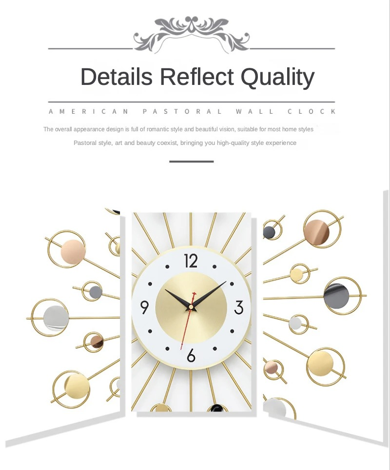 Dream of Milky Way Wall Decoration Clock Vastness Universe Various Celestial Bodies