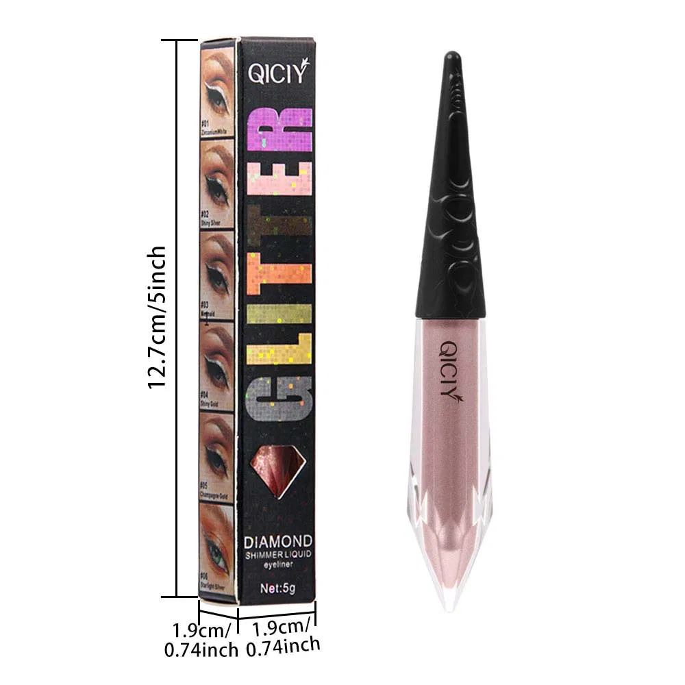 6 Color 5g Cosmetic Shimmer Pearl Glitter Eyeliner