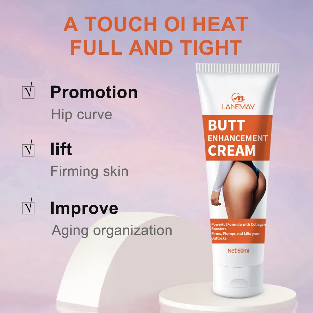Online Wholesale and Retail Natural Hip up Best Organic Butt Lift Enlargement Skin Body Care Butt Enhancement Cream