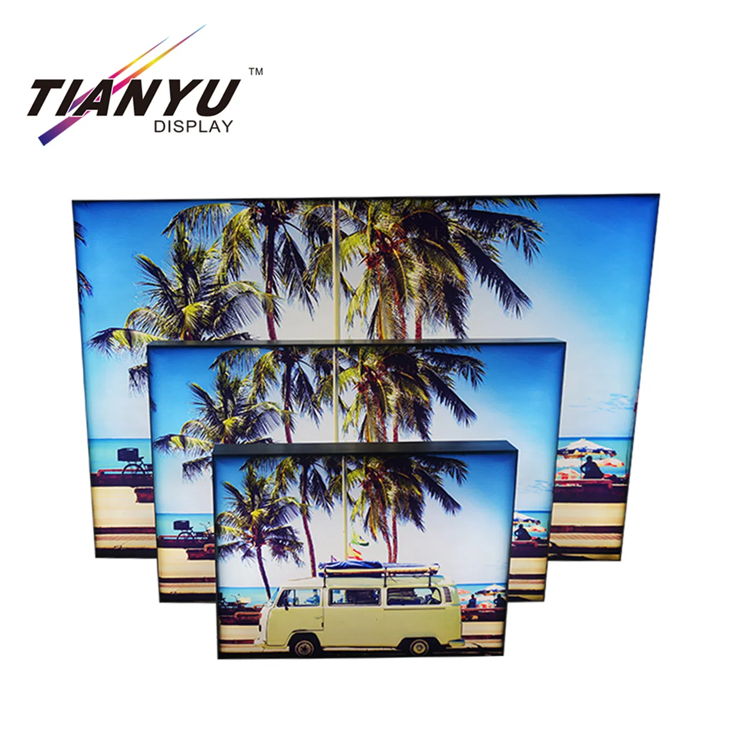 Versatile LED Light Box with Durable Aluminum Frame