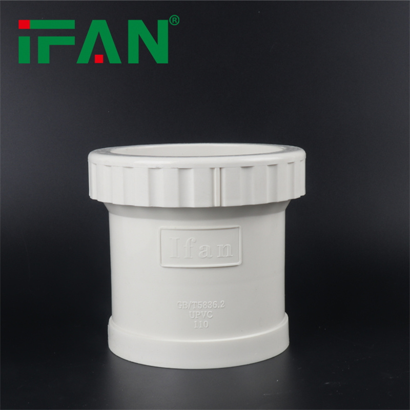 Ifan Water System Plastic Pipe Expansion Joint Fitting PVC Pipe Fitting