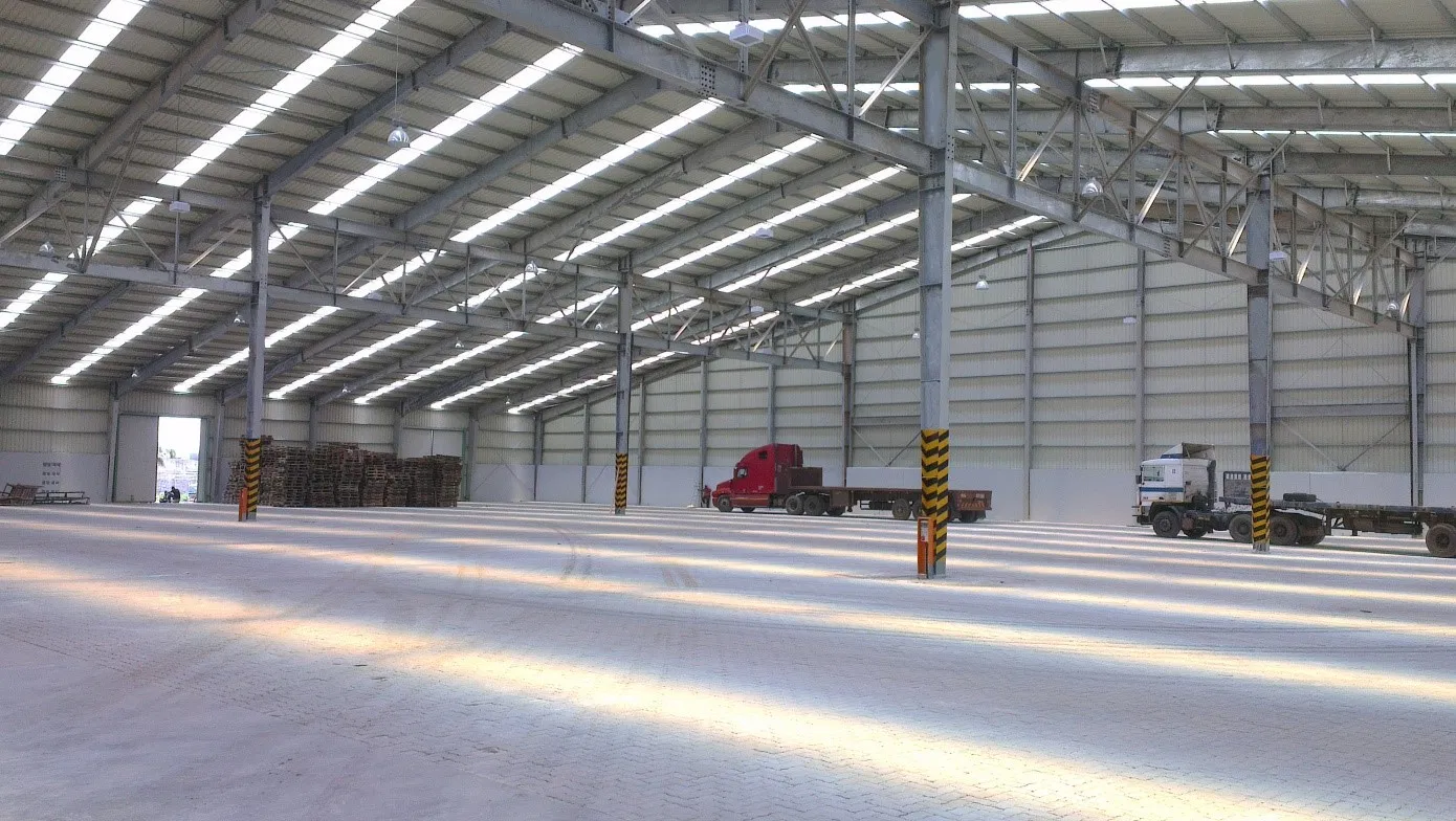 Steel Structure Bridge Application and GB Standard Low Cost Prefab Warehouse