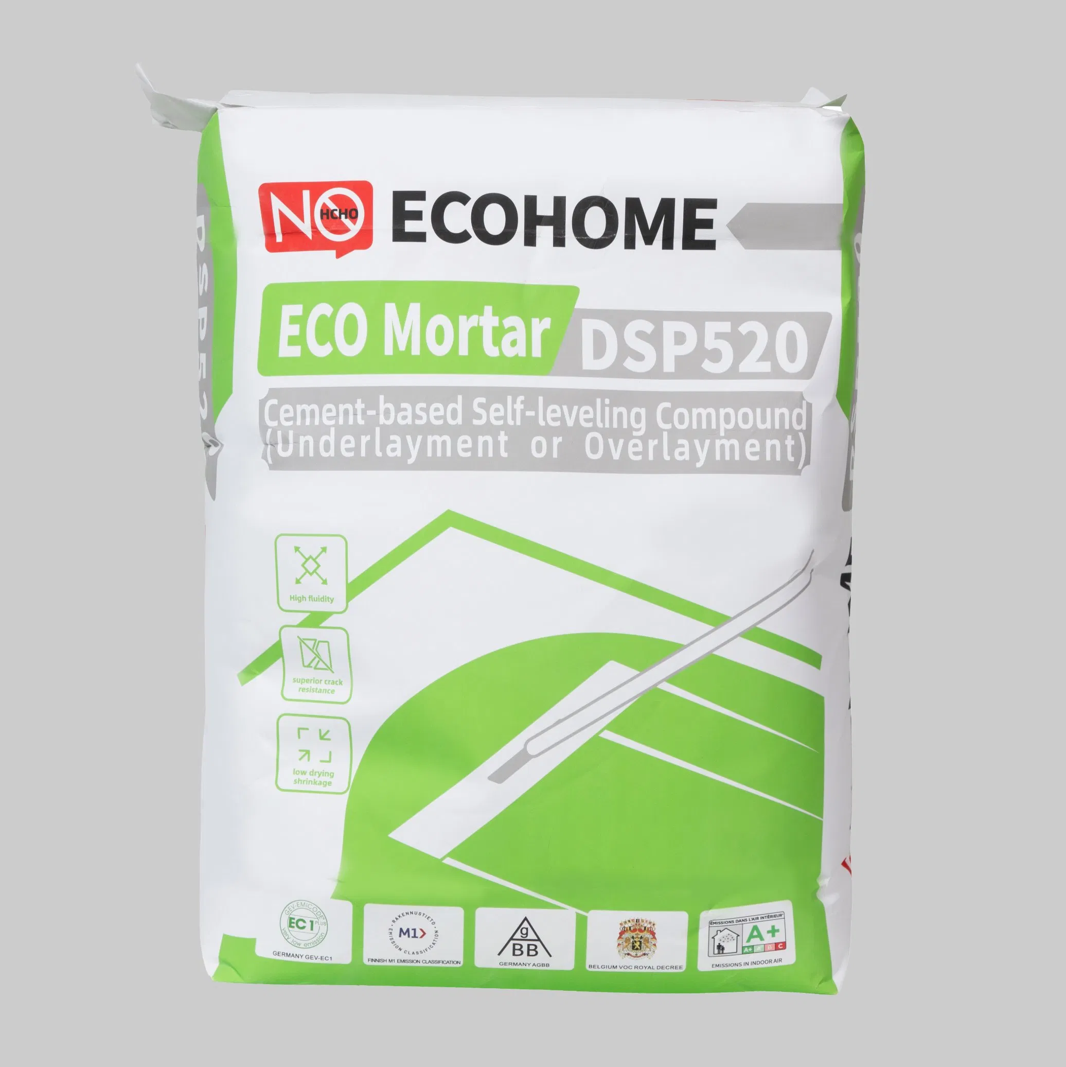 Premium DSP620 Cementitious Wall Screed Pre-Mixed Mortar with Rot-Proof and Moisture-Proof