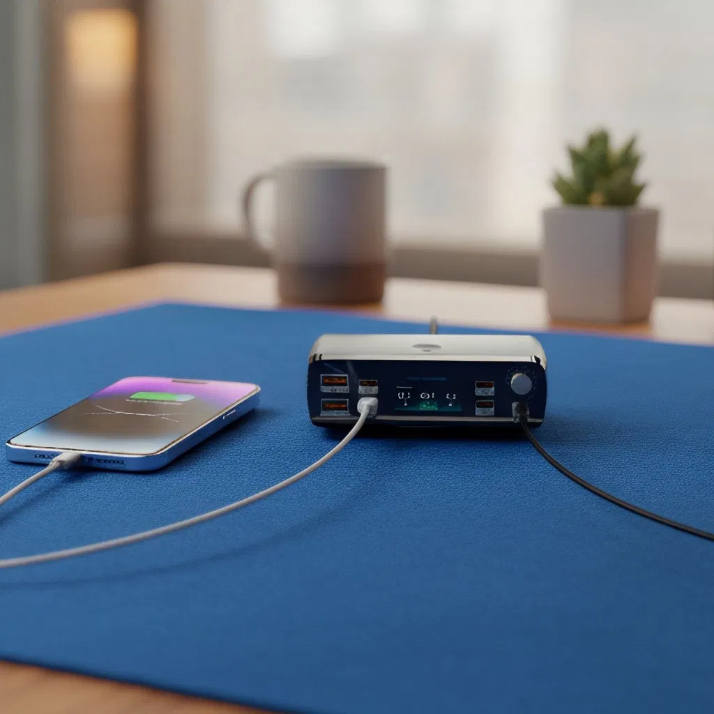 Настольный зарядник 265W с USB-портами для дома и поездок
