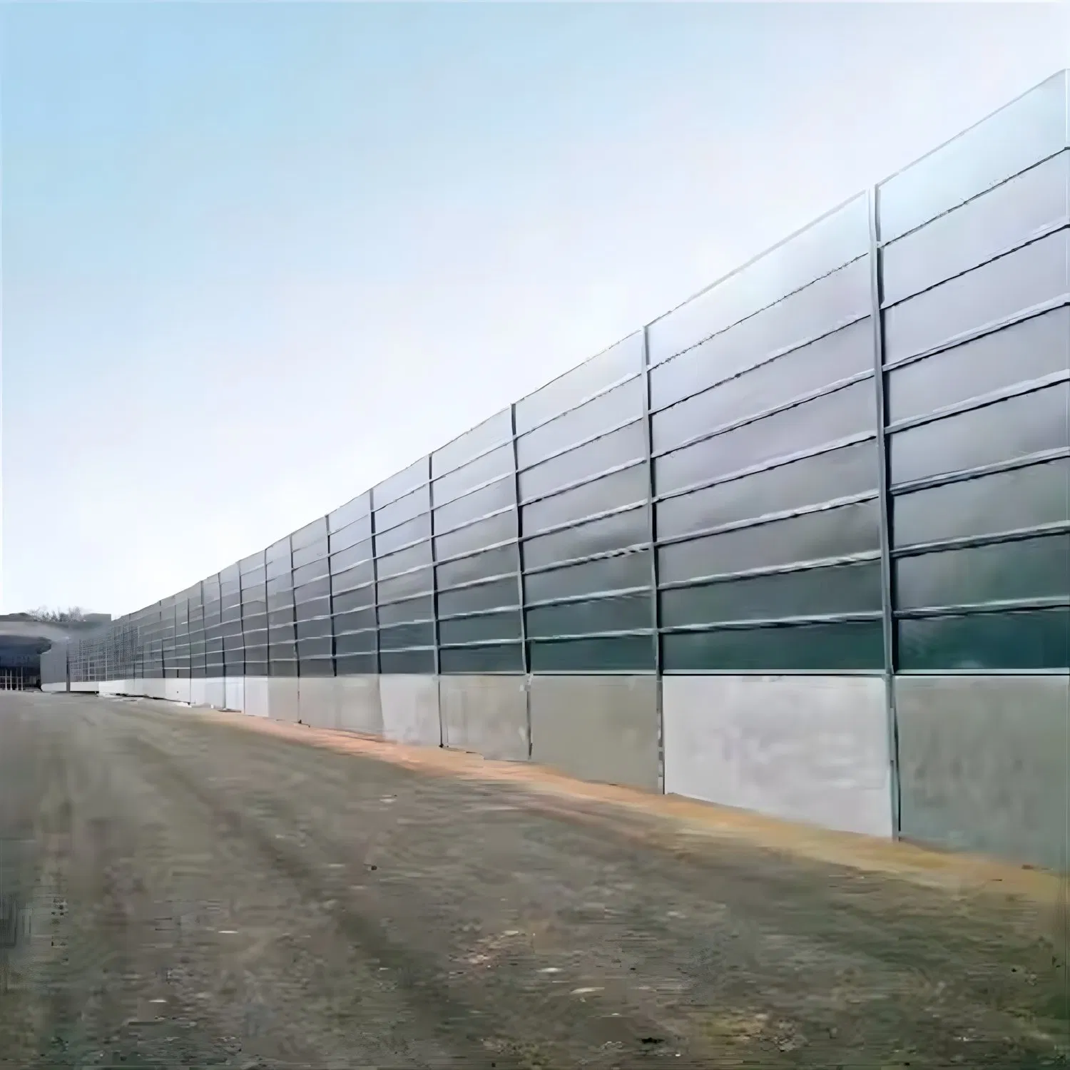 Advanced Acoustic Noise Barrier Wall for Outdoor Sound Reduction