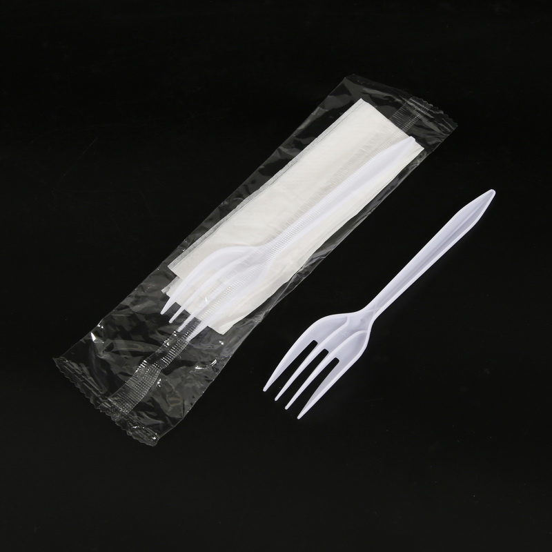 Plastic Cutlery Sets with Napkin
