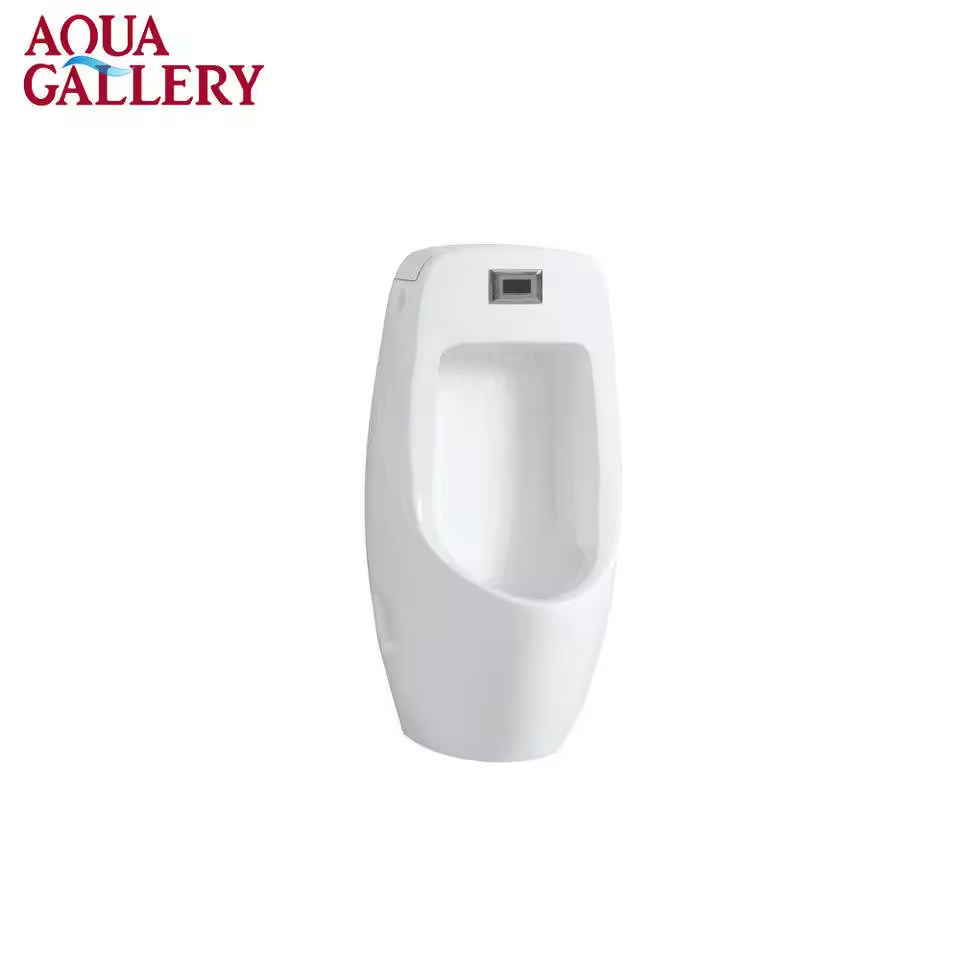 Public Men Wc Wall Hung White Color Ceramic Sense Urinal