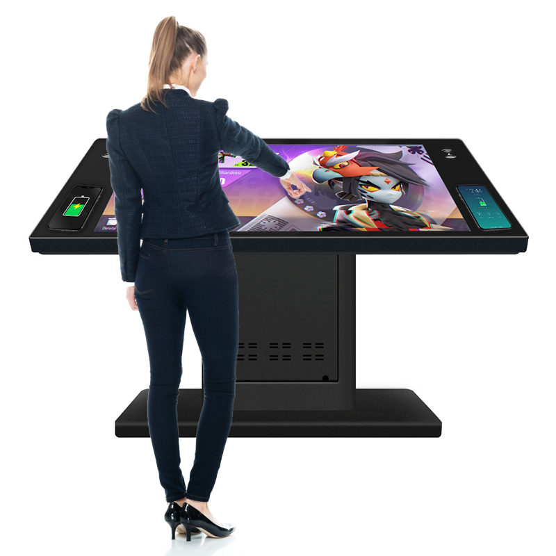 32 43 49 55 65 Inch Android Windows Interactive Smart Touch Game Coffee Office Computer Screen Fun Dining Experiences in Restaurants Table