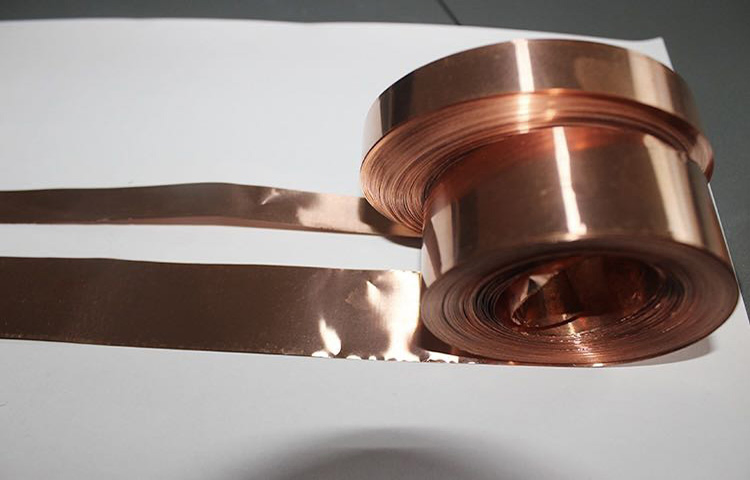 Медная фольга самоклеящаяся и без клея для декора