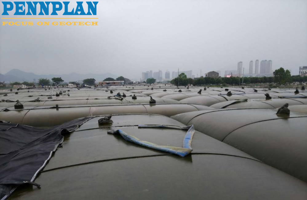 High-Tenacity Polypropylene Dewatering Fabric Container for Rapid Dehydration Solidification