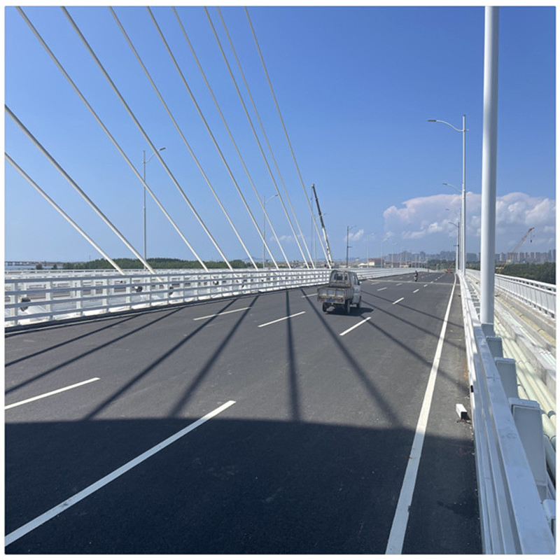 RSs-cb042 Traffic safety barrier roadway steel bridge guardrail