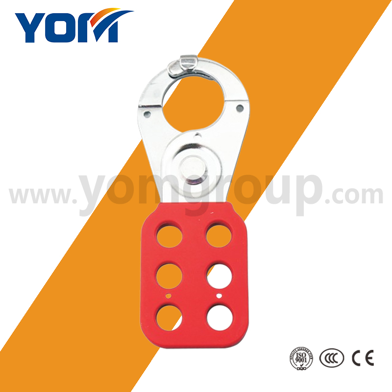 Lockout Hasp Series Nylon and Steel 25mm/38mm Diameter Hook for 6 Padlocks