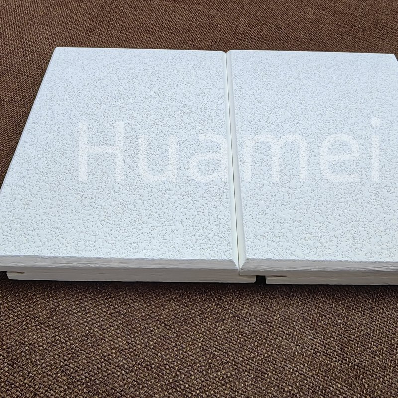 Customized Fiberglass Acoustic Ceiling Square Edge Nrc 0.9
