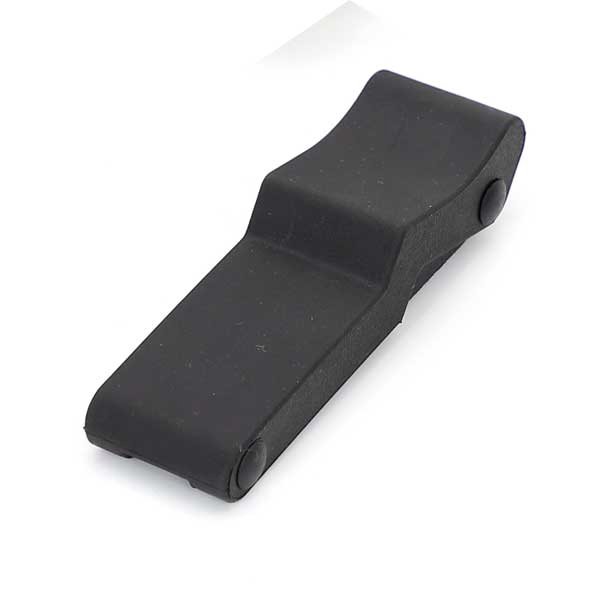 Factory Sale Marine Hardware Door Black Flexible Draw Latch Rubber Toggle Latch with Kyehole for Incubators