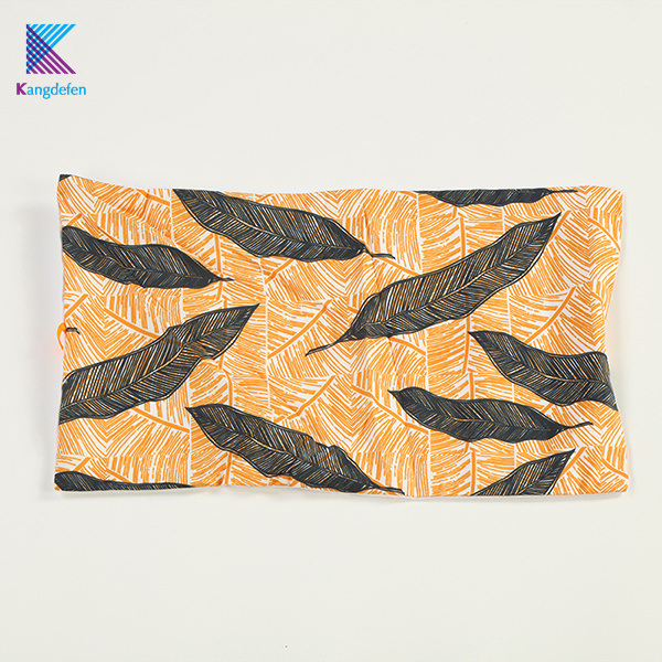 Factory Supply Multiple Color Home Decorative Throw Case Washable Polyester Bed Pillow Cover