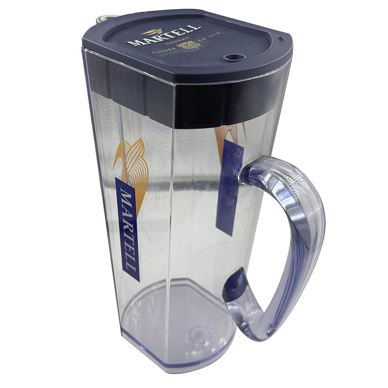 Durable Household Plastic Cold Water Cup and Kettle Set