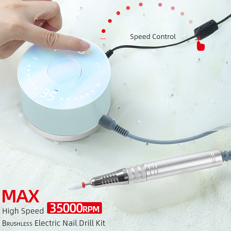 High Power 80W Gel Polish Electric Nail File Machine