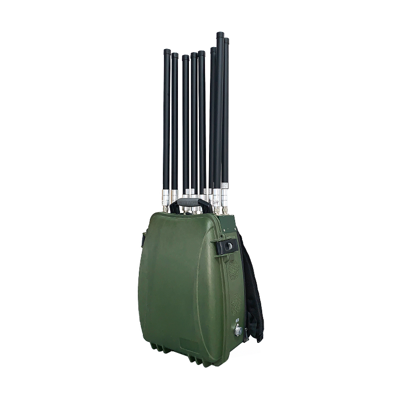Portable Backpack 8 Bands Full Frequency Jammer Device 360full Range 1-3km Long Range