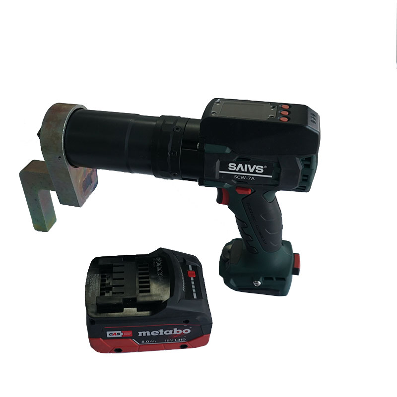 Max 4500 Nm High Adjustable Torque Brushless Battery Power Tool Battery Torque Wrench Corner + Angle Mode