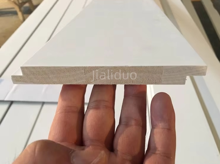 White Primed Wood Pine Fj Tongue and Groove Shiplap Walls Panels