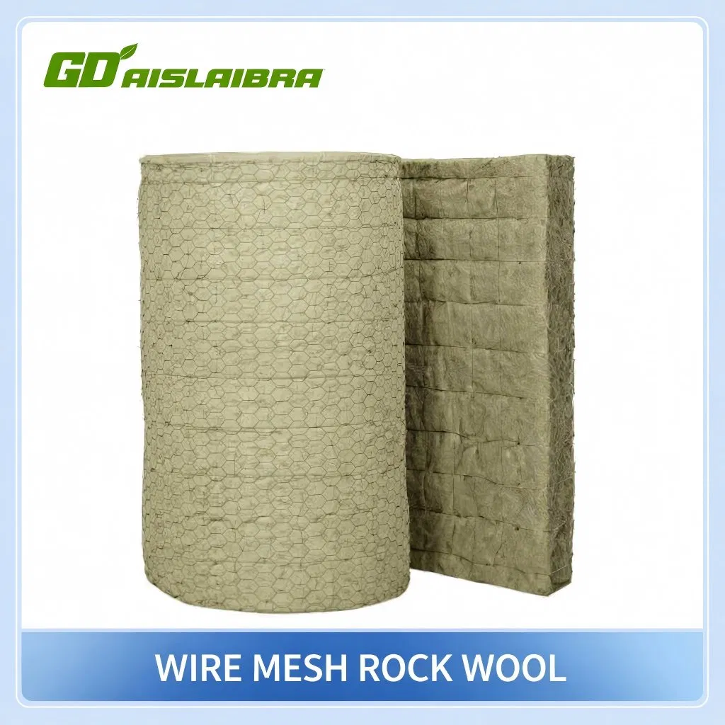 China Factory 40-150kg/M3 Mineral Rock Wool Insulation Blanket for Industrial Equipment & Pipelines