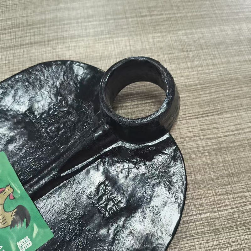 Thickened Track Steel Hoe Agricultural Tool Outdoor Planting Vegetable Digging Wasteland Clearance