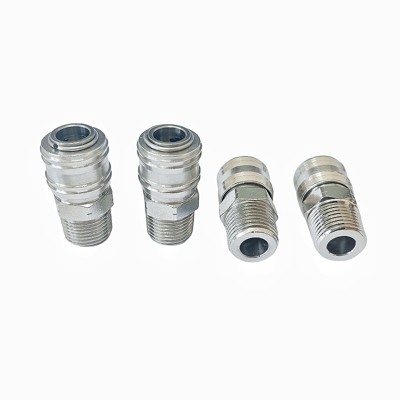 Customizable Lead-Free Copper-Nickel Plated Pneumatic Accessories Garden Air Gun Quick Coupling