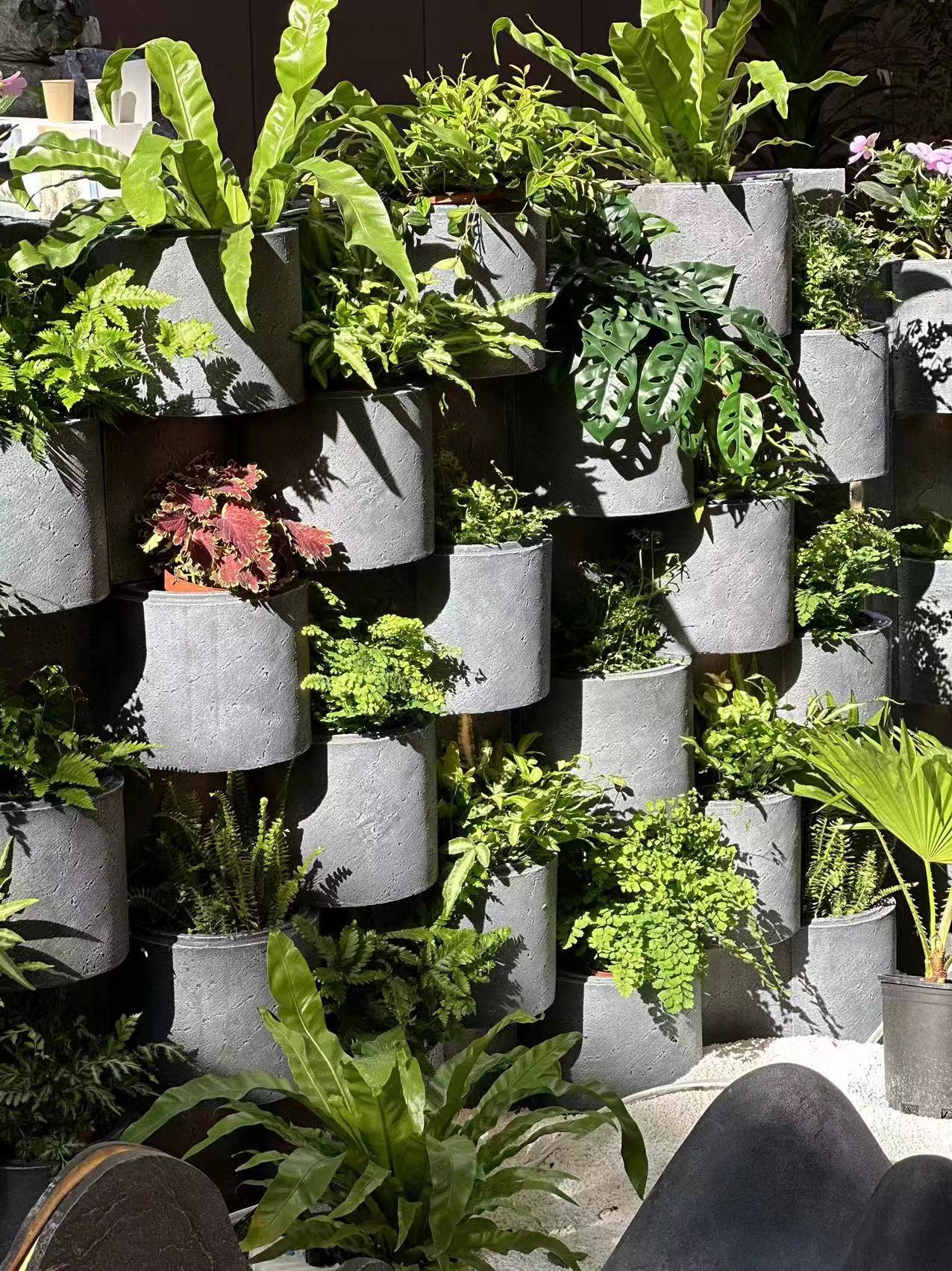 Горшок цветочный MGO для дома сада