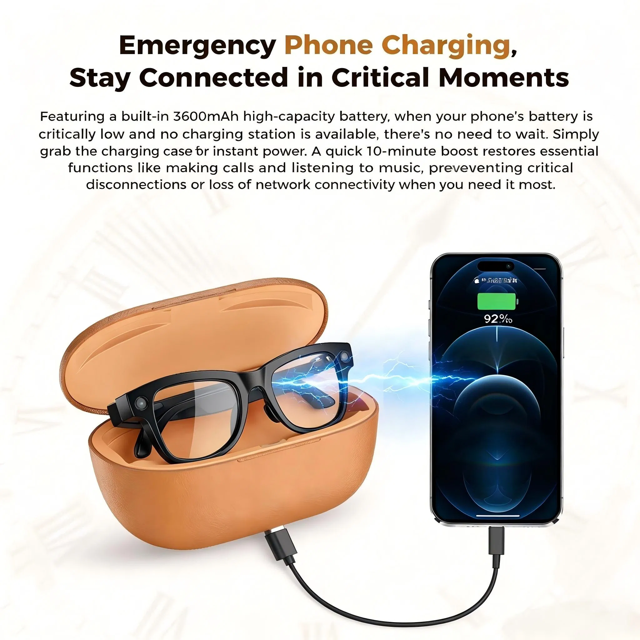 Ai Powered Glasses for Live Streaming and Meeting Recording