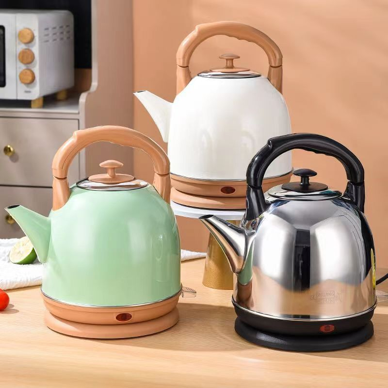 Premium Heavy-Duty Stainless Steel Teakettle for Fast Boiling