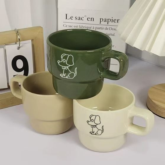 Керамическая кружка с логотипом, матовая