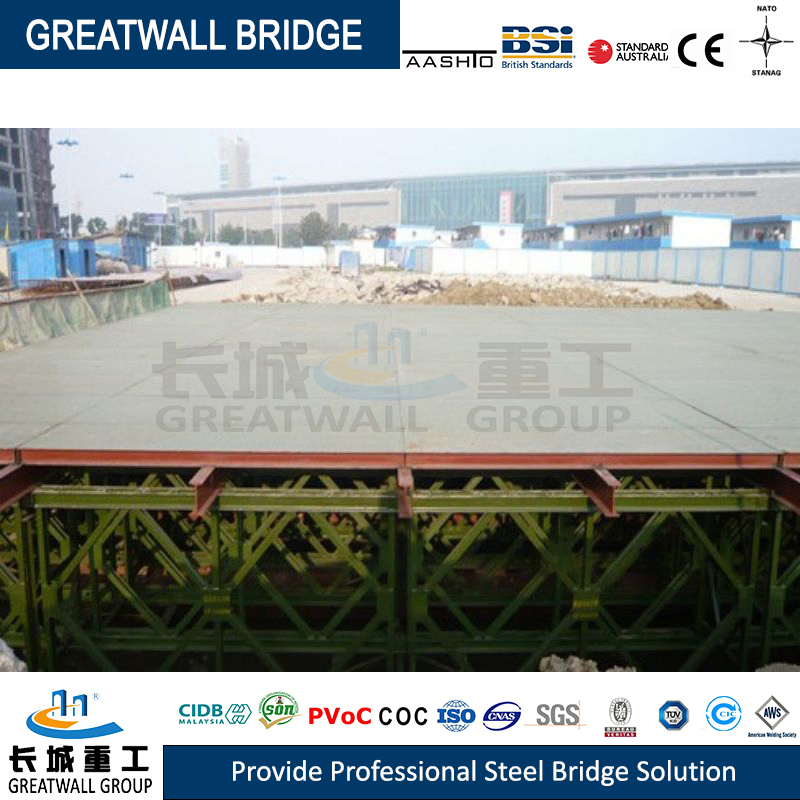 Steel Prefabricated Modular Bailey Bridge and Deck