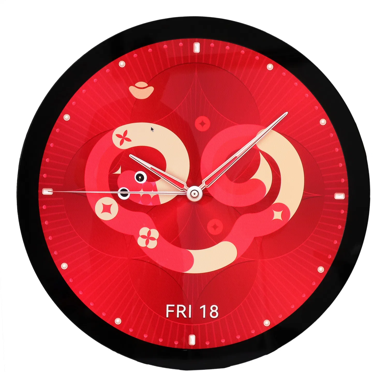 23.6 Inch LCD Circular Display Video Player Advertising Screen Capacitive Touchscreen Calendar Clock for Exhibitions