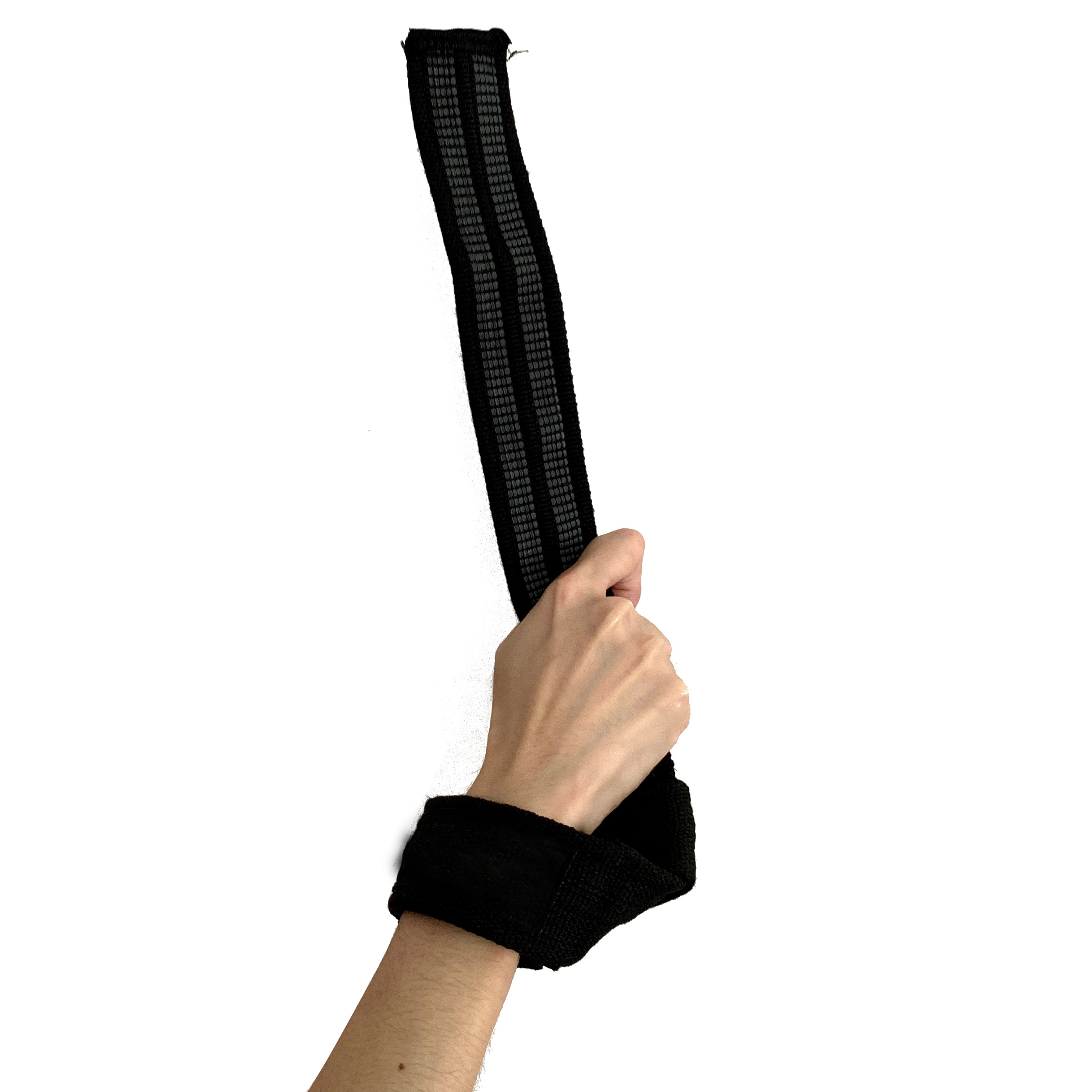 Лямки для тяжелой атлетики силиконовые с поддержкой запястья