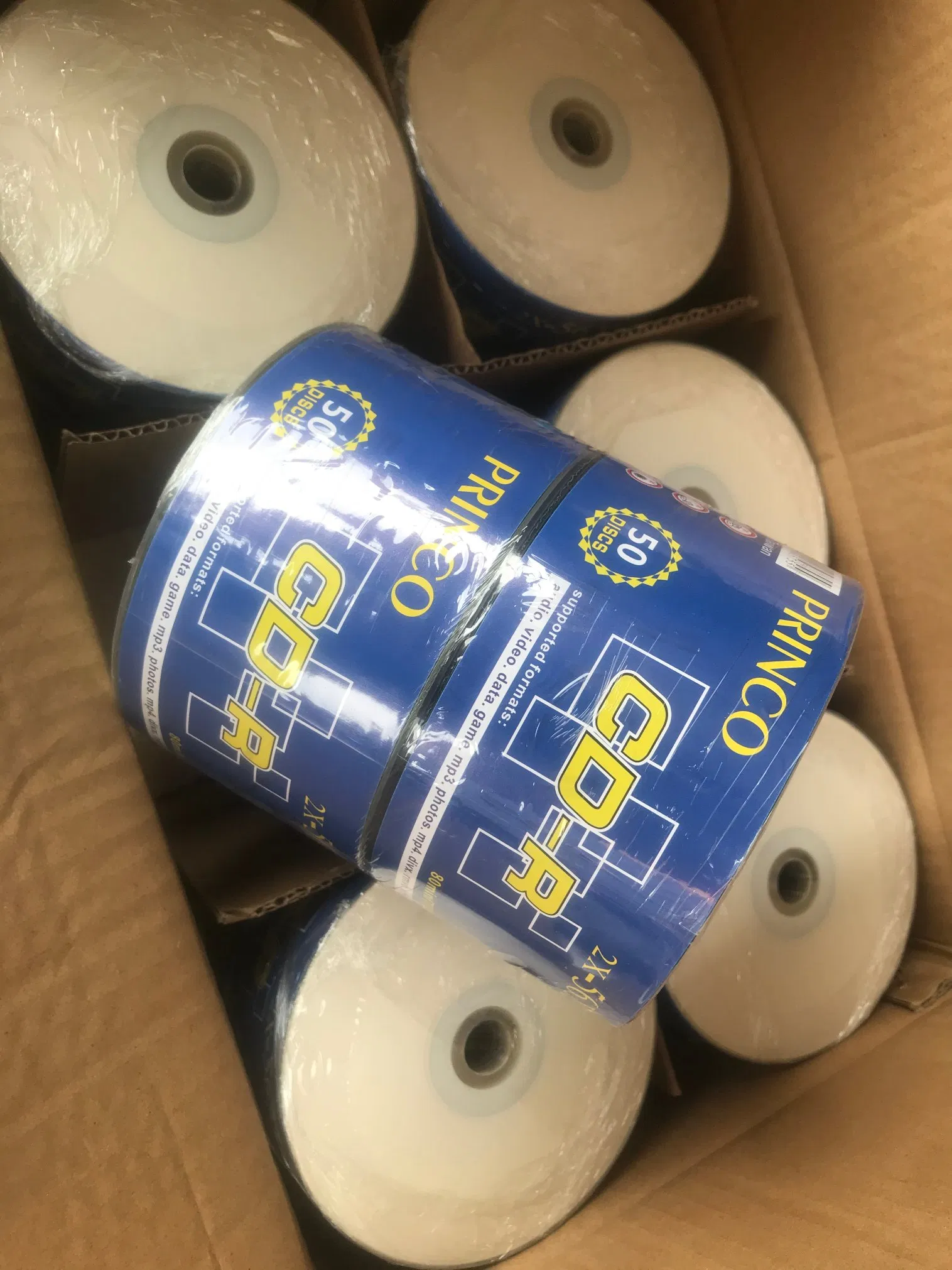 Чистые DVD-R диски для печати, 4.7 ГБ, 16x