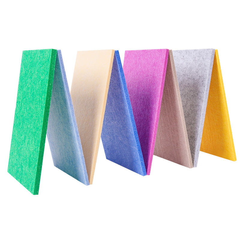 Akustik Panel 100% Pet Felt Industrial Absorbing Plate Polyester Fiber Acoustic Panel