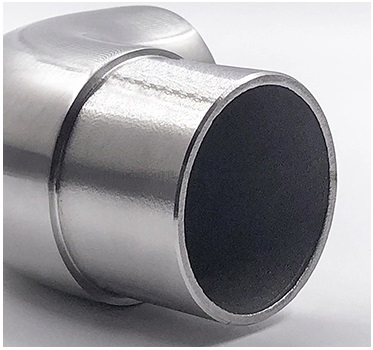 High Quality Stainless Steel Handrail Cover Round Pipe Curved End Cap