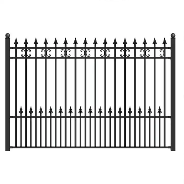 Забор кованый железный декоративный