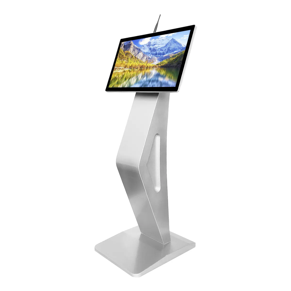 AC 100-240V Power Supply 21.5 Inch Information Kiosk Touch Screen Kiosk